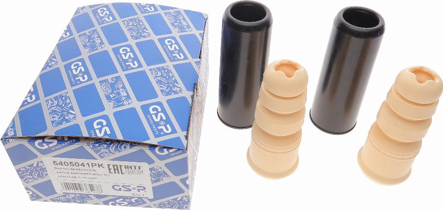 GSP 5405041PK - Putekļu aizsargkomplekts, Amortizators