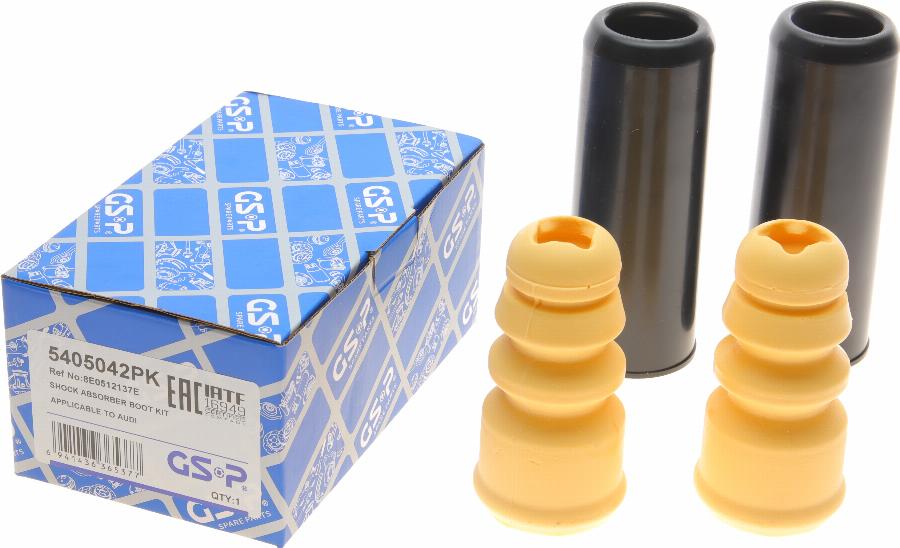 GSP 5405042PK - Putekļu aizsargkomplekts, Amortizators