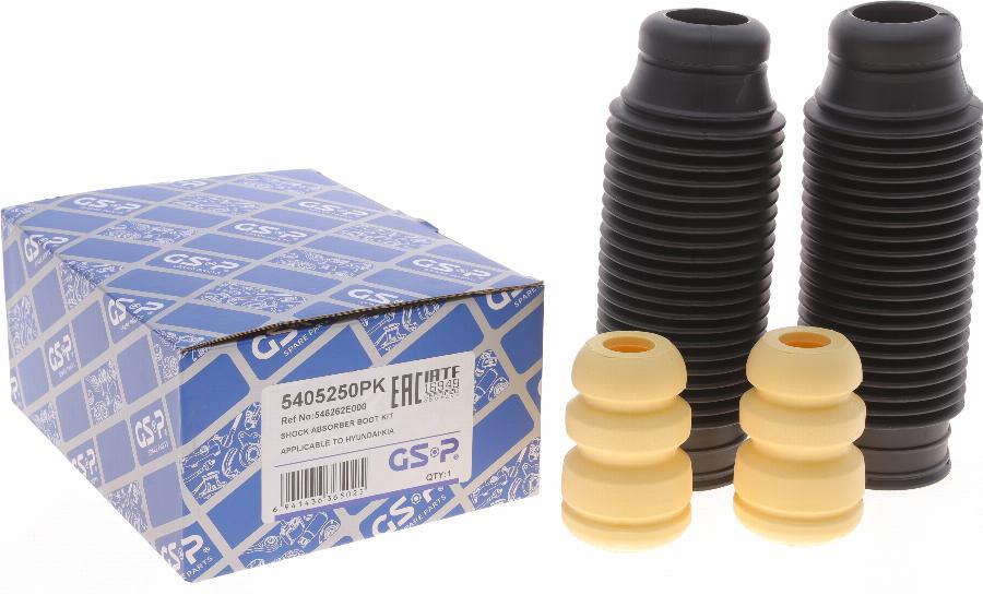GSP 5405250PK - Putekļu aizsargkomplekts, Amortizators