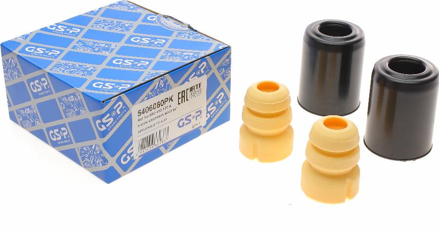 GSP 5406060PK - Putekļu aizsargkomplekts, Amortizators