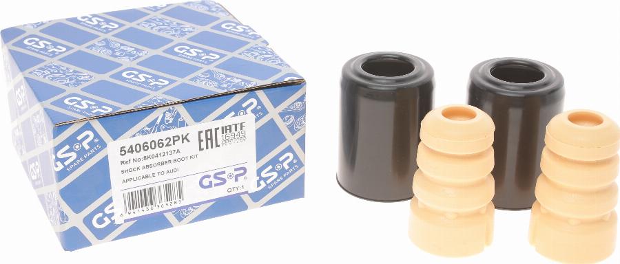 GSP 5406062PK - Putekļu aizsargkomplekts, Amortizators