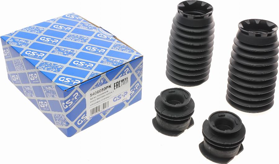 GSP 5406080PK - Putekļu aizsargkomplekts, Amortizators