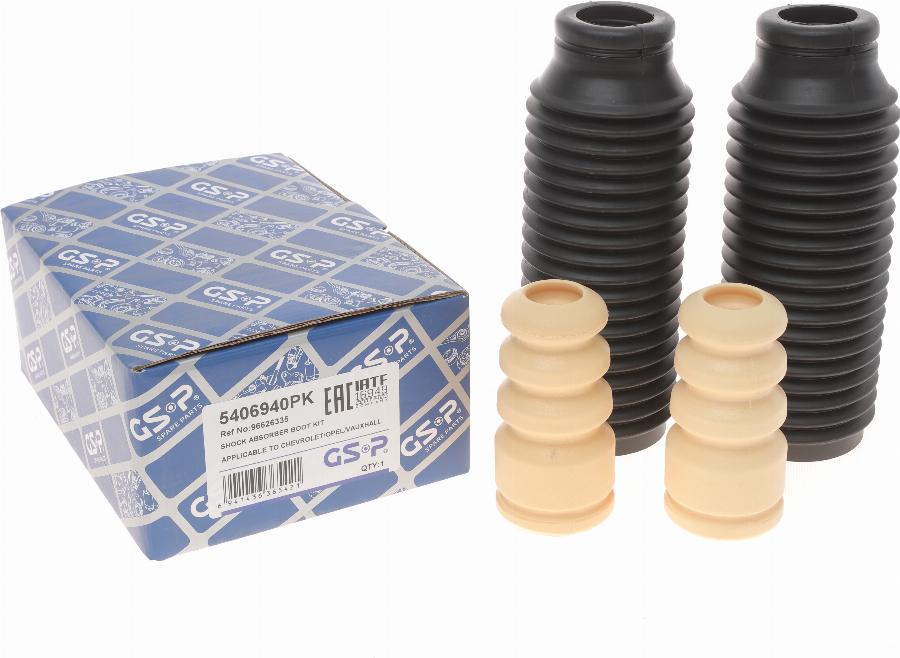 GSP 5406940PK - PUTEKĻU GUMIJA KOMPL