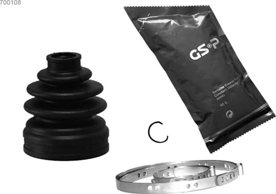 GSP 700108 - Putekļusargs, Piedziņas vārpsta
