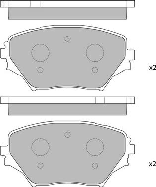 HELLA 8DB 355 009-741 - Bremžu
