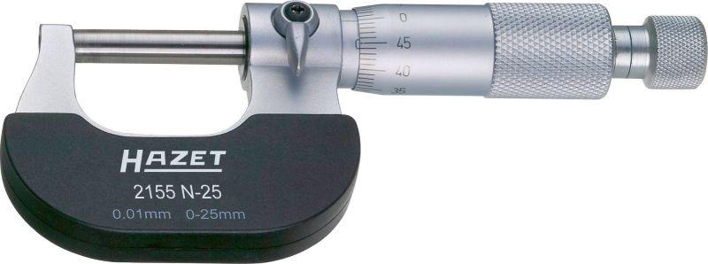 HAZET 2155N-25 - MIKROMETRS 0-25mm-0.01mm