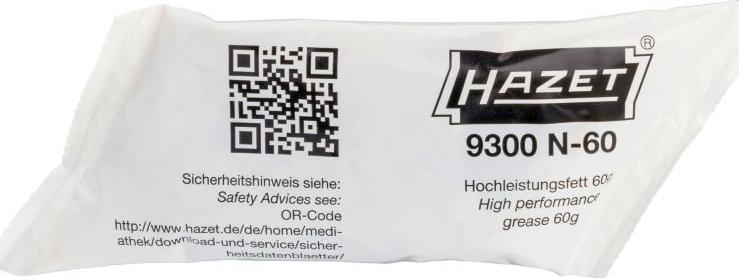 HAZET 9300N-60 - SMĒRVIELA 60ml SPIEDEI