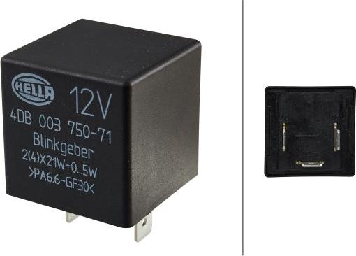 HELLA 4DB 003 750-711 - Pagrieziena