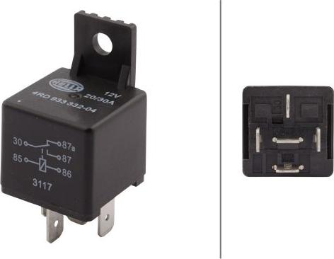 HELLA 4RD 933 332-041 - Relay