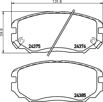 Blue Print ADG04271 - BREMŽU UZLIKAS