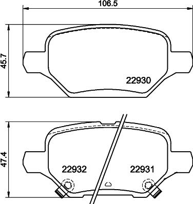HELLA 8DB 355 040-181 - HELLA