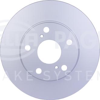 HELLA 8DD 355 118-951 - Bremžu