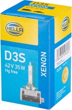 HELLA 8GS 009 028-311 - Kvēlspuldze