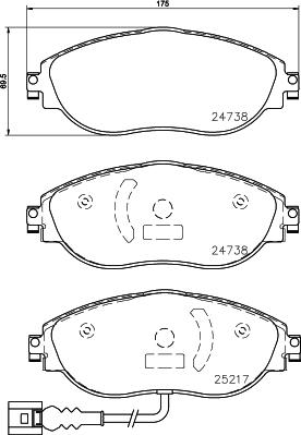 Brembo P 85 131 - FDB4425