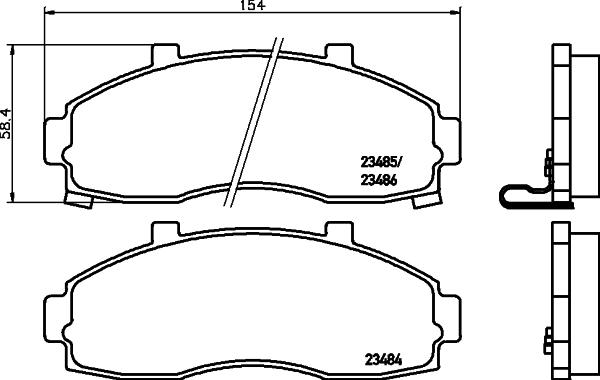 Japanparts PA-K01AF - Auto Part