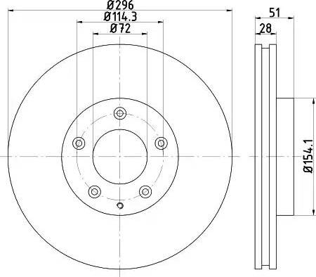 BOSCH 0986479D76 - BREMŽU DISKI 0