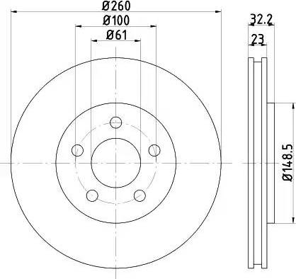 Blue Print ADA104351 - Auto Part