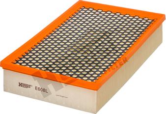 Hengst Filter E608L - Gaisa filtrs