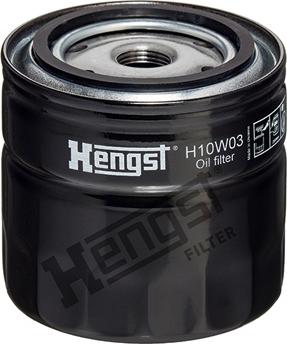 Hengst Filter H10W03 - Eļļas filtrs