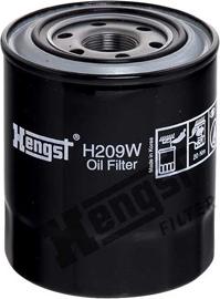 Hengst Filter H209W - Eļļas filtrs