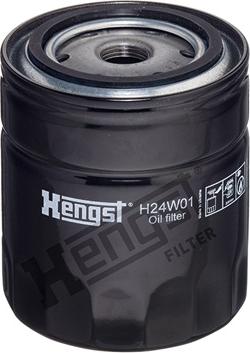 Hengst Filter H24W01 - Eļļas filtrs