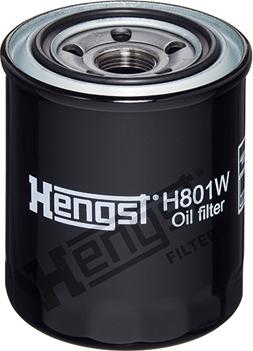 Hengst Filter H801W - Eļļas filtrs