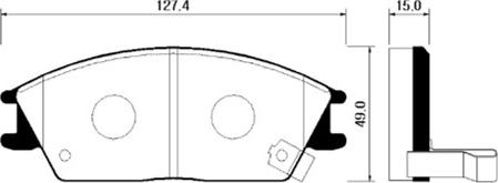 Zimmermann 21012.150.2 - Bremžu