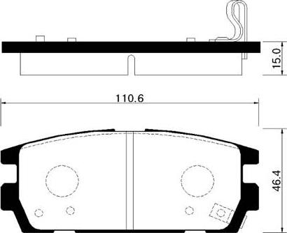 Blue Print ADG04251 - BREMŽU UZLIKAS