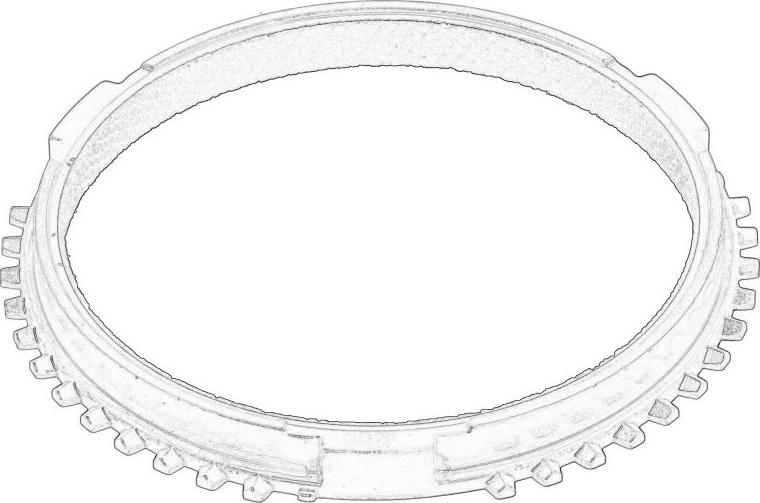 KIA-HYUNDAI 4339432410 - Sinhronizatora gredzens, Mehāniskā