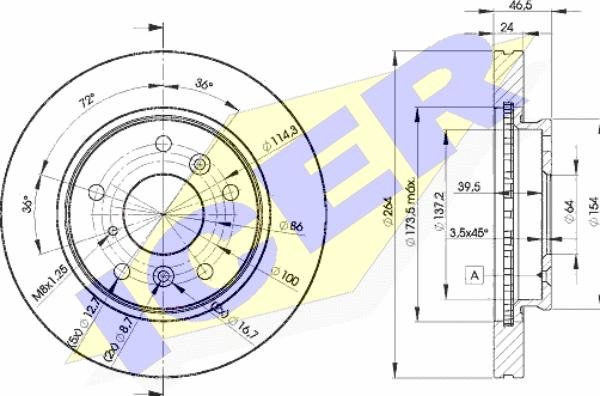 Blue Print ADM54325 - Auto Part