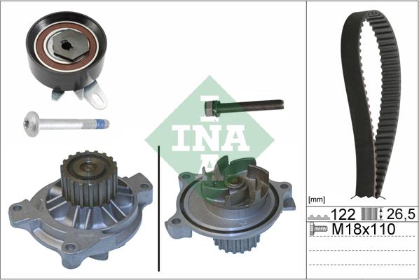 INA 530017531 - Ūdenssūknis + Zobsiksnas