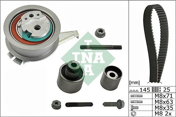 INA 530069910 - Zobsiksnas komplekts -