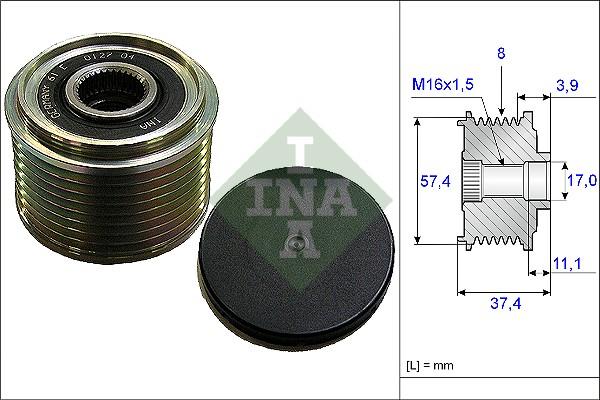 INA 535 0068 10 - Piedziņas