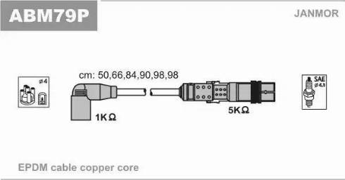 Janmor ABM79P - Auto Part