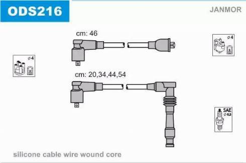 Janmor ODS216 - Auto Part