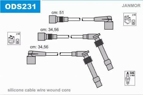 Janmor ODS231 - Auto Part
