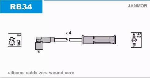 Janmor RB34 - Auto Part