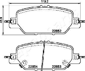 Brembo P 28 097 - Bremžu