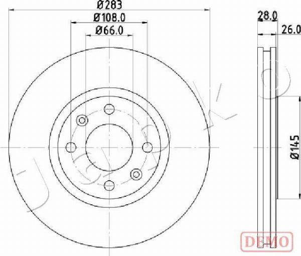 Japko 600627C - Auto Part