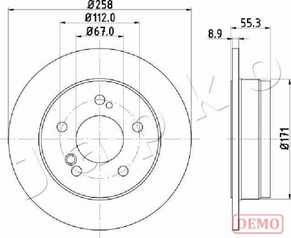 Japko 610504C - Auto Part