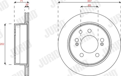 JURID 563501J - Auto Part