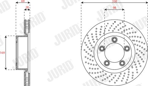 JURID 563535JC-1 - Auto Part