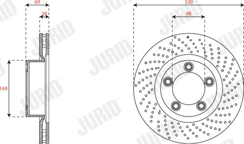 JURID 563536JC-1 - Auto Part