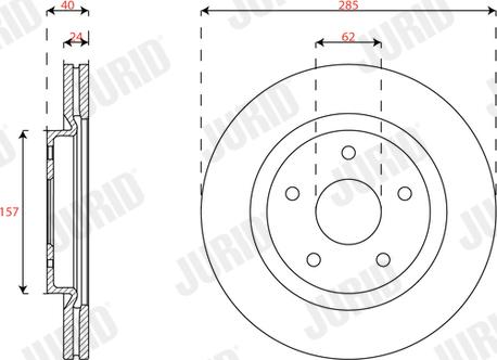 JURID 563582JC - Auto Part
