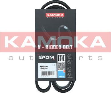 Kamoka 7016071 - Ķīļrievu siksna