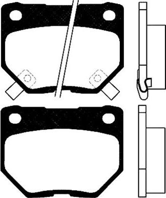 Kavo Parts KBP-6545 - Bremžu uzliku