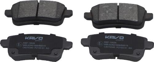 Kavo Parts KBP-10026 - Auto Part
