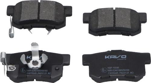 Kavo Parts KBP-10096 - Bremžu uzliku