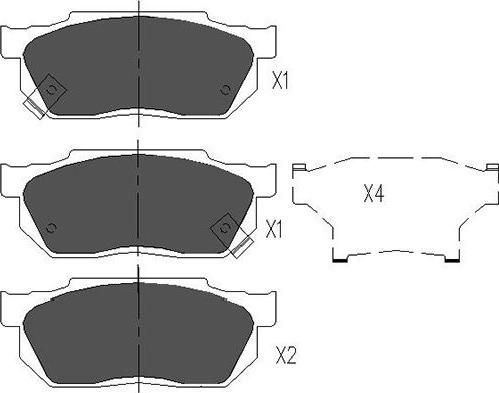 Kavo Parts KBP-2001 - Auto Part