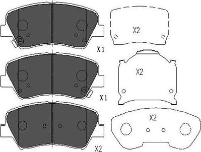 Kavo Parts KBP-3030 - Bremžu uzliku